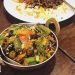 アーンドラ・ダイニング - ビンディ・ベーガン¥1290