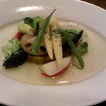 ミハシカフェ - 温野菜のソテー