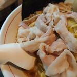 一条流がんこ総本家分家四谷荒木町 - 悪魔肉（豚バラ肉）