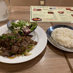 ジャイアント馬場バル - モンゴリアンビーフ定食