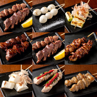 [Cooking x Alcohol] Awaji chicken, charcoal-grilled chicken, Yakitori (grilled chicken skewers), Creative Cuisine, sake, fish, etc.