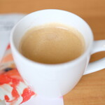 ガスト - 目玉焼き＆ベーコンソーセージセット 539円 のコーヒー