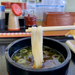 丸池製麺所 - 麺肌の舌触りが格別です。