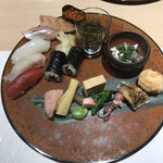 Sushi Benkei Umi - ランチプレート