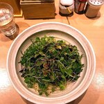 塩そば まえだ - マイクロハーブ和え玉