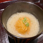 奈良 而今 - 蟹のシンジョウのお雑煮風