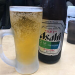 中華そば よしかわ - ビール（550円）