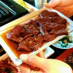 焼肉食堂 リキ太郎 - リキ太郎Bセット　2500円　レバー