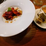 アン ファス - コース料理⑥リ・オ・レといちごのマリネ、エスプレッソ✨