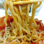 麺屋 にぼすけ - 角太麺リフト！