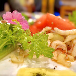 大衆中遊華食堂 八戒 - マグロとイカと海老の和物 4人前