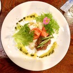 大衆中遊華食堂 八戒 - マグロとイカと海老の和物 4人前