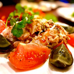 大衆中遊華食堂 八戒 - 蒸し鶏とピータン 4人前