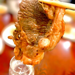 大衆中遊華食堂 八戒 - 牧場直送生ラム炒め リフト