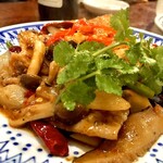 大衆中遊華食堂 八戒 - 豚肉と厚揚げの麻辣煮込み 4人前