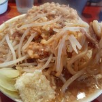 ゴリラ屋 - ラーメン小・脂マシ＋みそ　￥750＋50