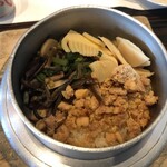 釜くら - 鶏三色釜めし