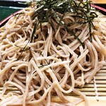 手打ちそば純 - ざるそば(並)
十割。