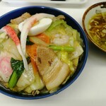 若松家 - 中華丼850円‎2020‎年‎3‎月‎21‎日若松家