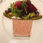 シェ シロ - 鶏白レバーのテリーヌ