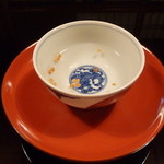 京都 吉兆 - 2012年4月の料理のスタート　香煎茶