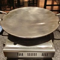 味鉄 東京赤坂店 - 味鉄しゃぶしゃぶ 980円 の独自緩やかカーブ鉄板