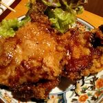 圧倒的串焼き まるまさ - 唐揚げ小429円