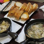 牡蠣酒場 すずきんち - ・「牡蛎づくしコース全10品＋飲み放題120分(¥3,200)」の料理④。