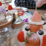 カシェット - バースデープレート 2500円
      最後にお店からプレゼントもいただけます♪