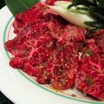 焼肉游園 - ハラミ（1400円）