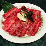 焼肉游園 - カルビ（1100円）