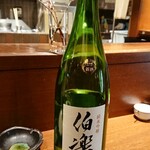 北前居酒屋 佐勘 - ドリンク写真:伯楽星・純米吟醸 700円