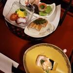 和心懐石　あきやま - 料理写真:前菜