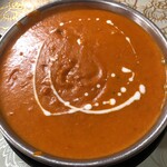 インド料理　ガンディ2 - バターチキンカレー