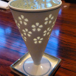 Teuchi Soba Kazuya - 八海山のグラス
