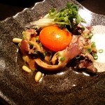 地鶏もも焼専門 角鶏 - ユッケ