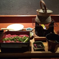いせもん本店 - 松阪牛レアステーキ重 梅