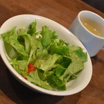 Kamenohe - ランチ付属のサラダとスープ２０２０年３月