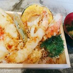 天ぷら酒場 ててて天 - 辛い、ててて天丼