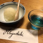酒肴 新屋敷 - 新屋敷忘年会　デザートと日本酒