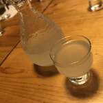 酒肴 新屋敷 - 新屋敷忘年会　うすにごり