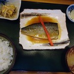 篠亭 - 鯖味噌煮込み定食