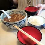 喫茶＆軽食 ラック - カレーうどん定食 580円