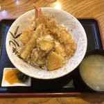 瓢六 - 天丼(1,210円)