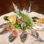 ワカミヤ食堂 - 秋刀魚のお造り