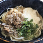 くまもと中央カントリークラブ - 山かけ肉うどん