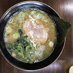 Menou - 京風煮干しラーメン並850円　カスタム麺固め、スープ濃いめ