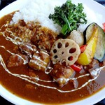 カフェテラス ハナノキ - 花の木ポークカレー