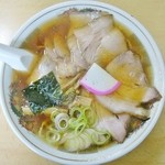 丸川屋 - 「チャーシューメン」真上からです