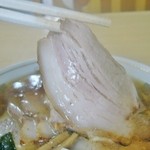 丸川屋 - 「チャーシュー」食べる直前です